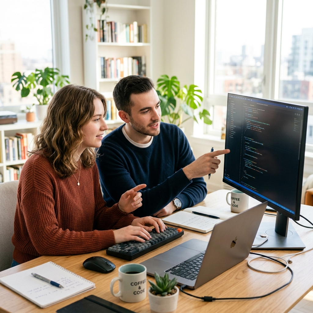 Collaborating developers
